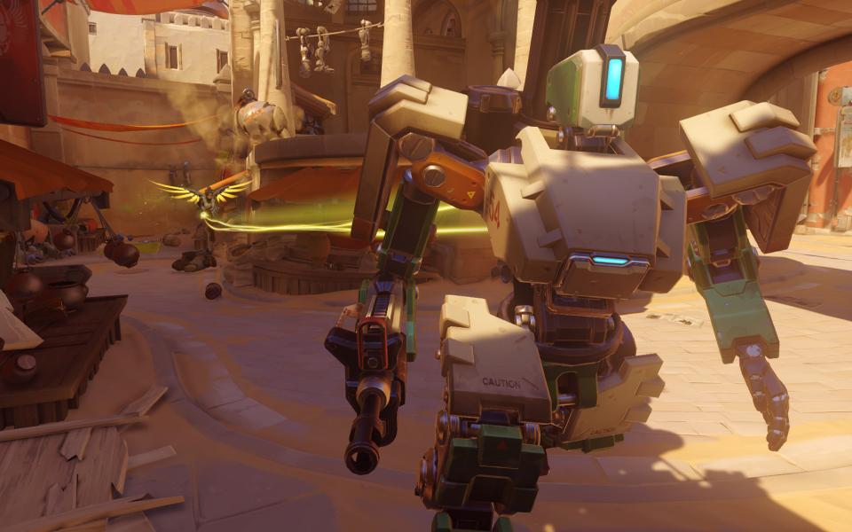 オーバーウォッチ: ブリザード、バスティオンの新しいゲームプレイ映像を公開