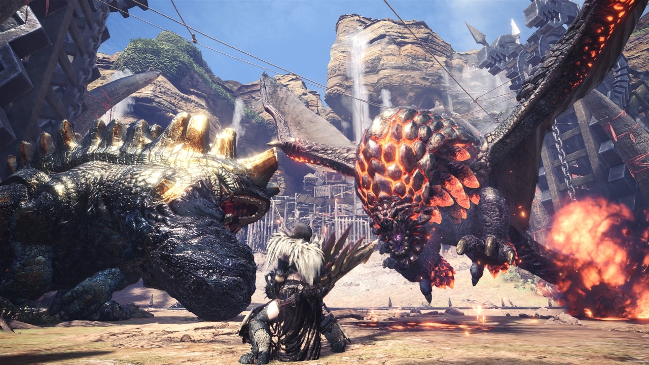 素晴らしいボス戦を備えたモンスターハンターワールドのようなゲームトップ15