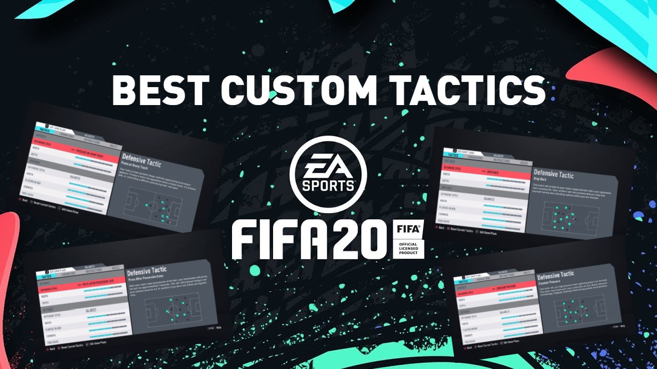 FIFA 20 ベストカスタム戦術 [トップ 10]